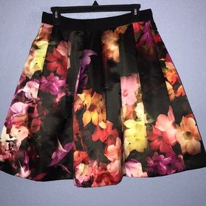 Floral print Ted Baker Pleated Skirt